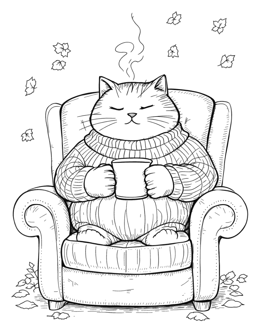 Cozy Critters Bold & Easy Coloring Book — view 1