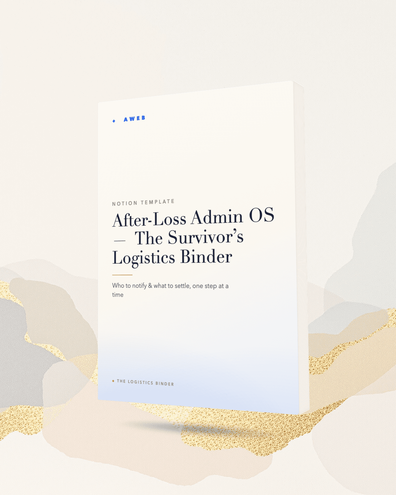 After-Loss Admin OS — The Survivor’s Logistics Binder — view 1