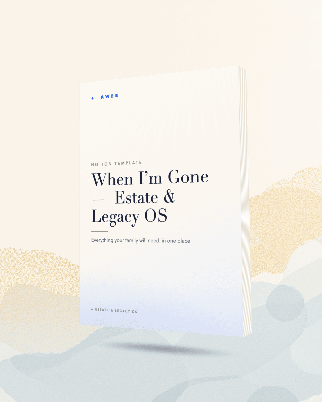 When I’m Gone — Estate & Legacy OS — view 1