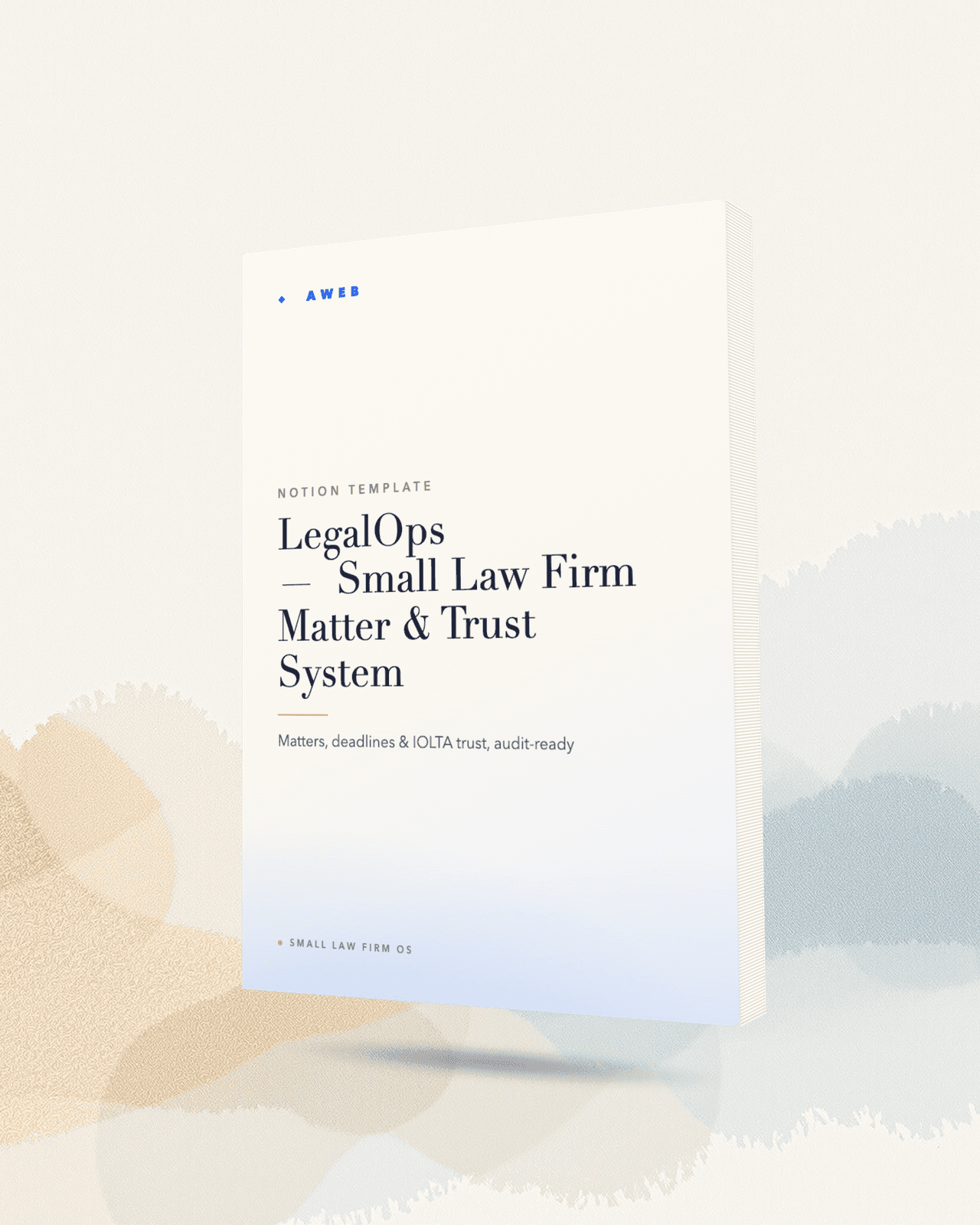 LegalOps — Small Law Firm Matter & Trust System — view 1
