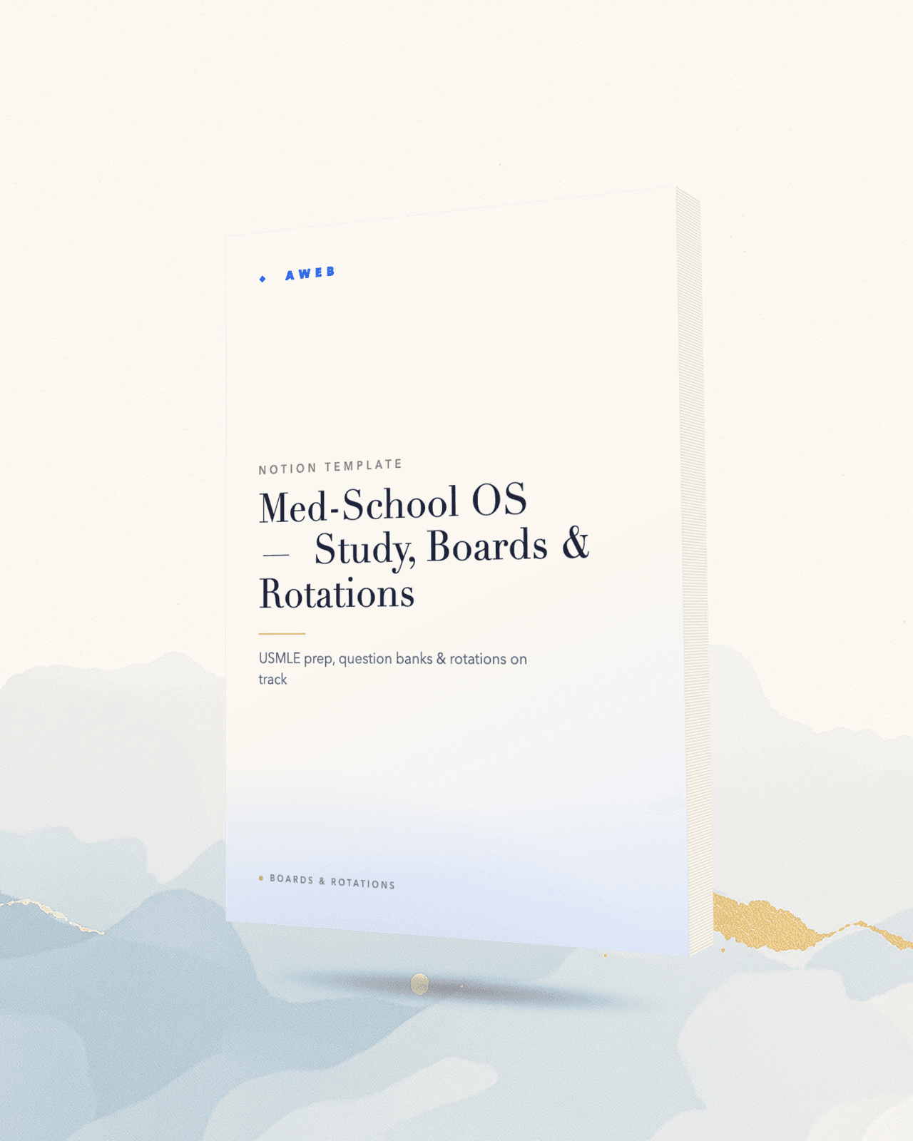 Med-School OS — Study, Boards & Rotations — view 1