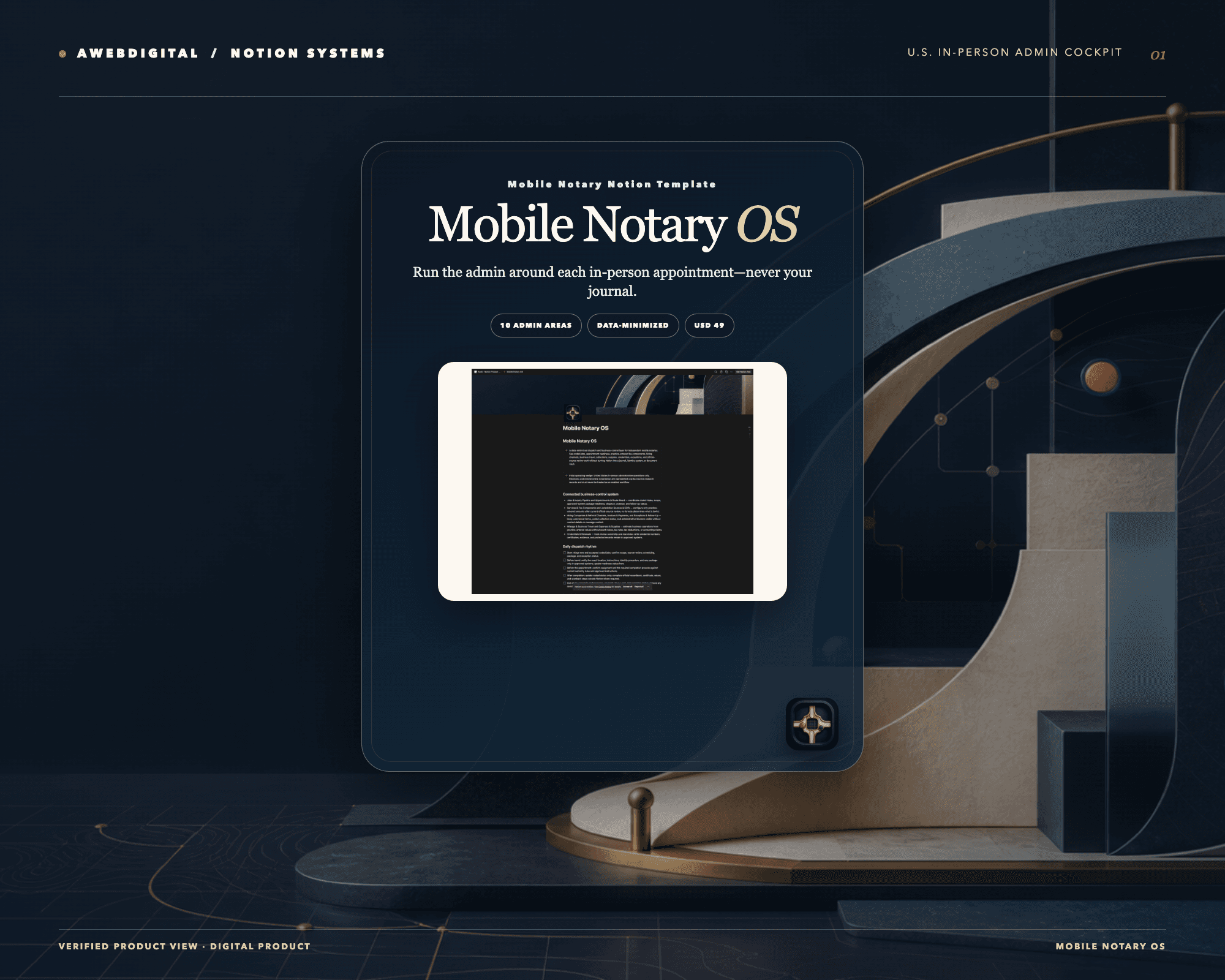 Mobile Notary OS — view 1